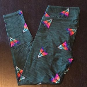 LuLaRoe TC leggings paper airplanes